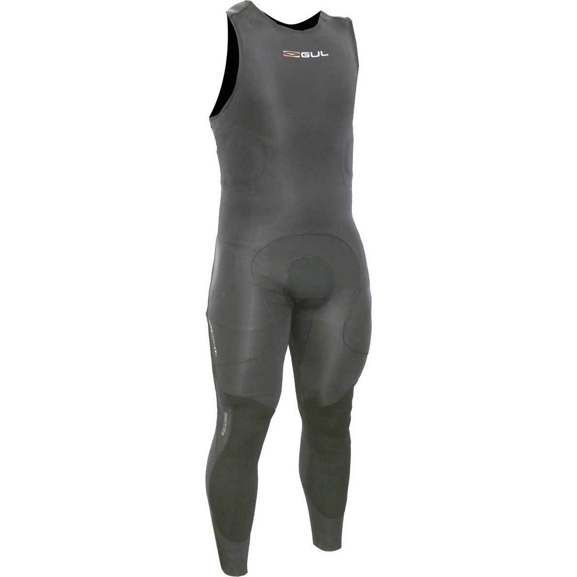 2019 Gul Code Zero Elite 3mm Bs Long John Impact Neoprenanzug & Pads Schwarz Cz4217 -b5