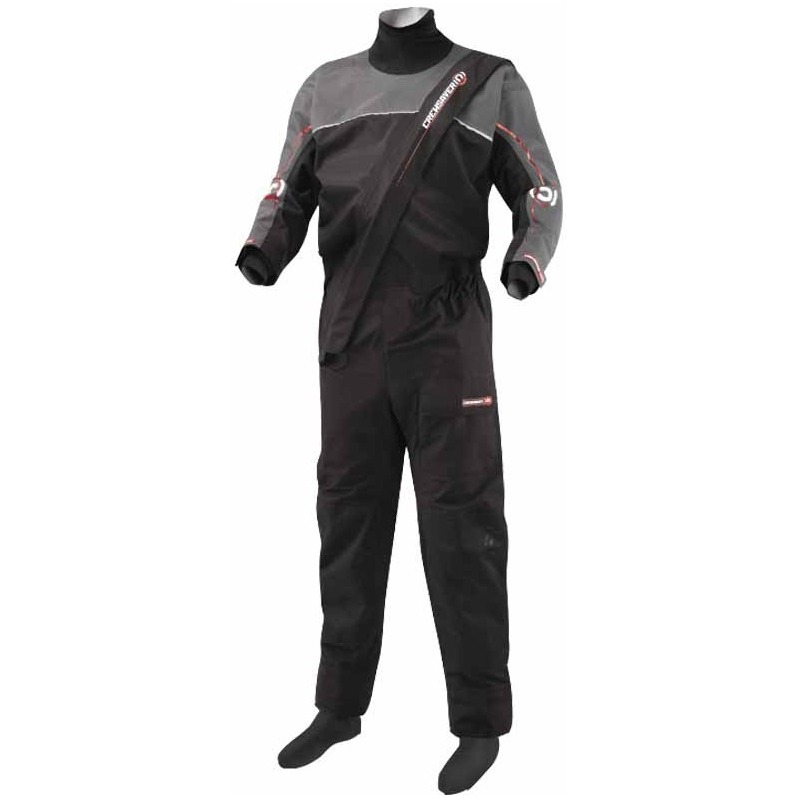 Crewsaver Cirrus Trockenanzug in Schwarz / Grau 6516 - NUR KLAGE - AKTIONS