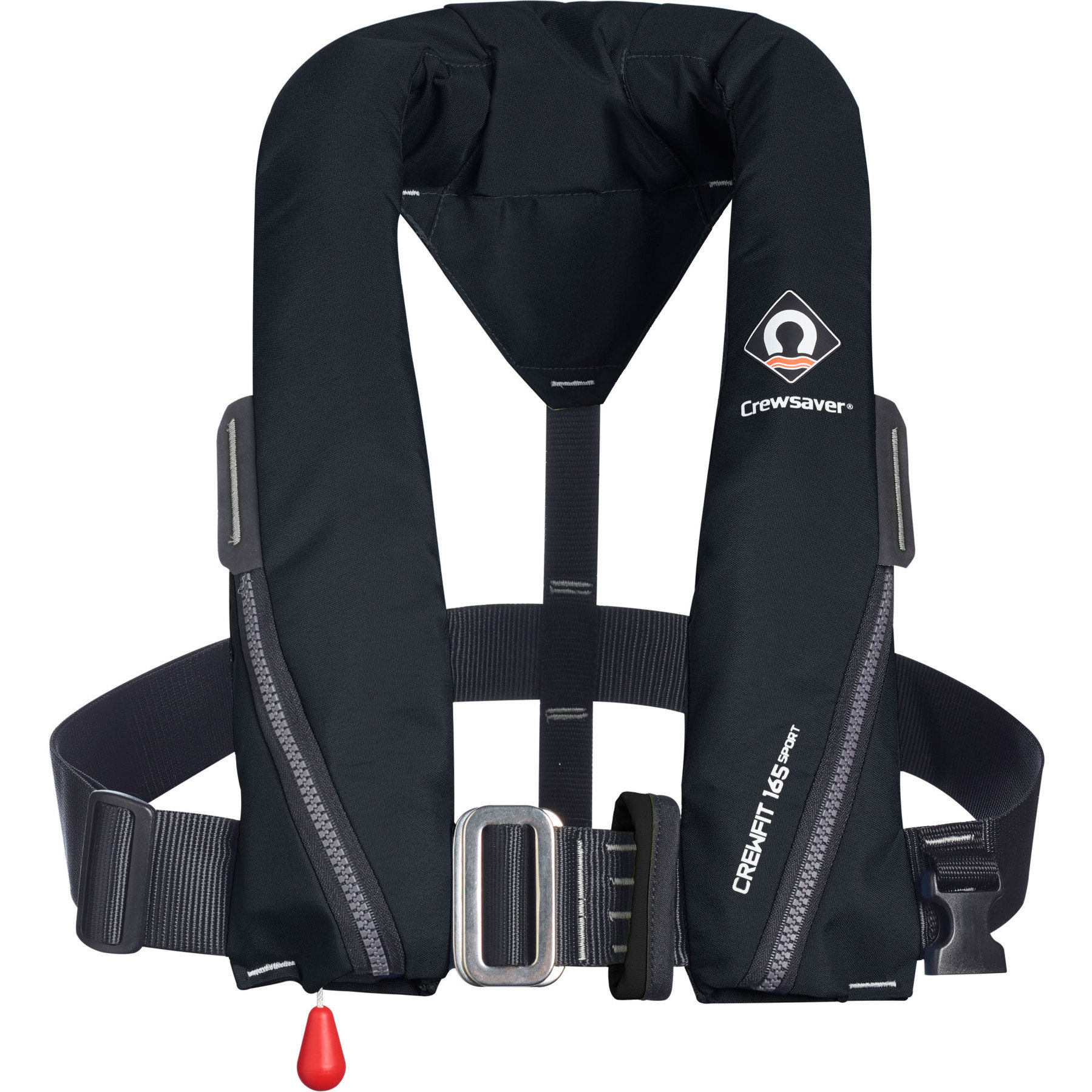 2026 Crewsaver Crewfit 165n Sport Rettungsweste Mit Automatikgurt 9715bla - Schwarz