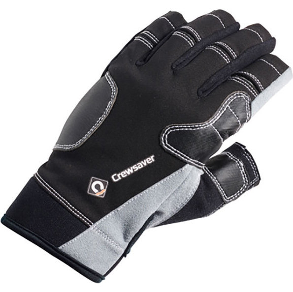 2026 Crewsaver Short Finger Gloves Black 6950