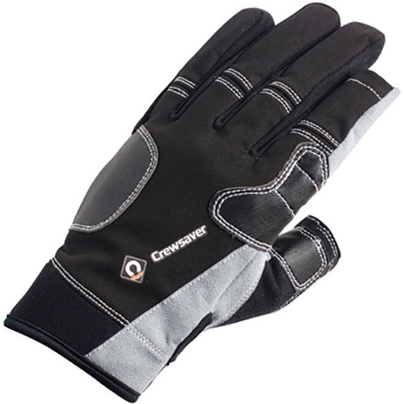 2026 Crewsaver Long Three Finger Gloves Black 6951