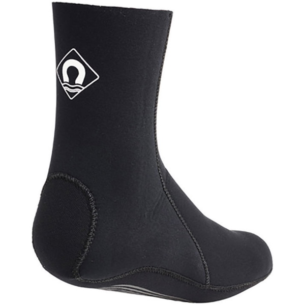 2026 Crewsaver Slate 3mm Neoprene Wetsuit Sock - BLACK 6946