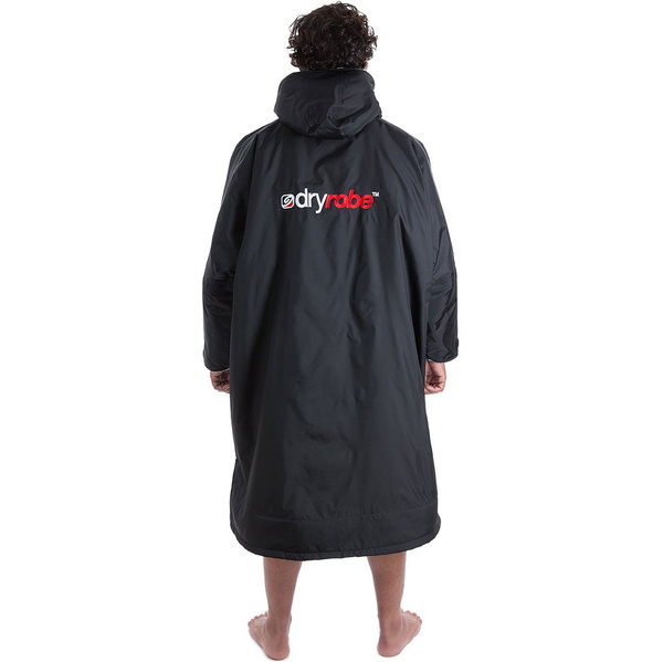 2023 Dryrobe Advance Langarmshirt Wechsel Robe DR100L - Black / Grau