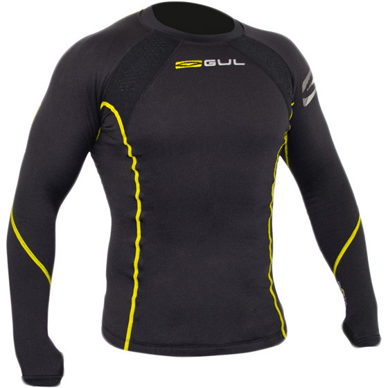 Gul Evotherm Thermal Langarm Top & Long John Combi Set - Schwarz
