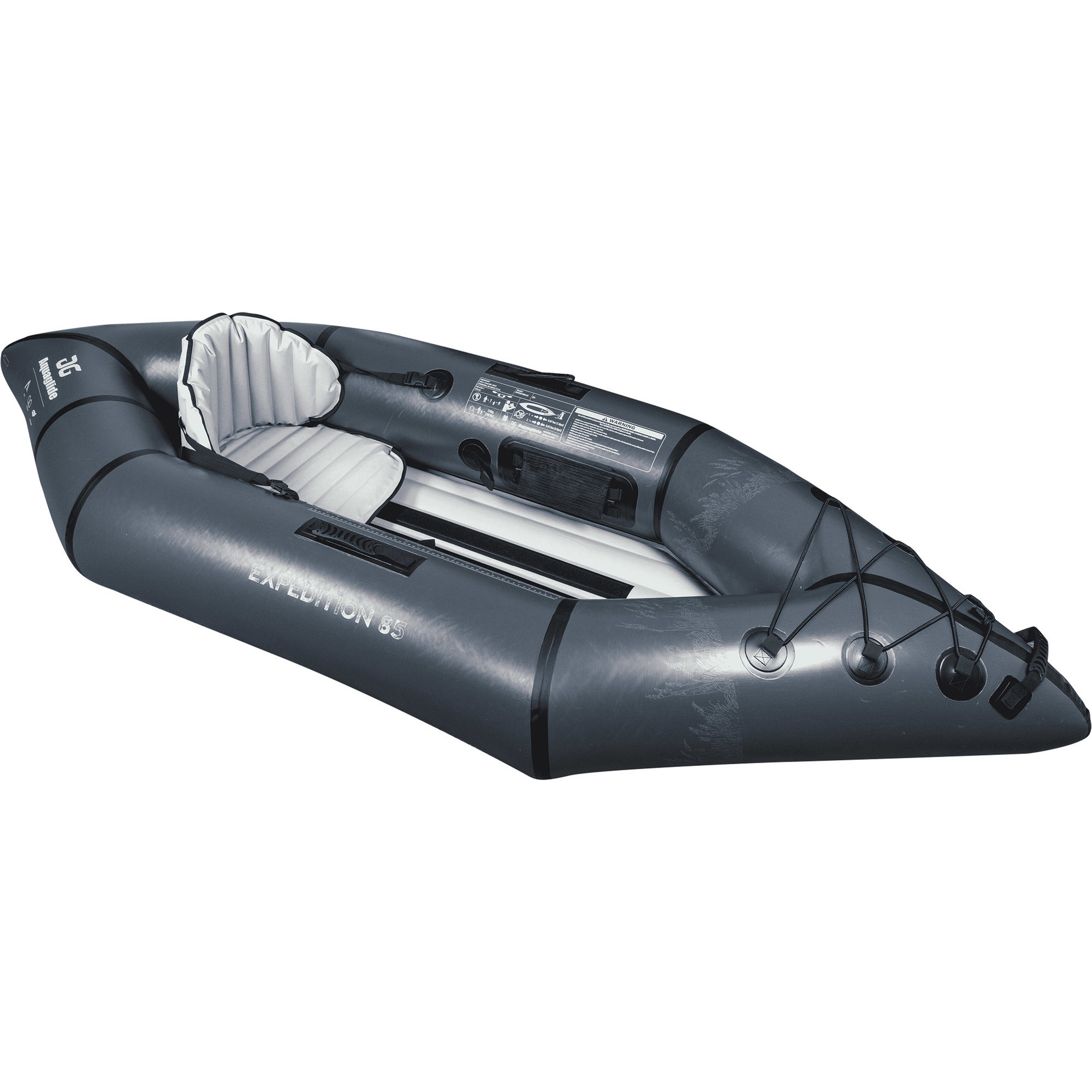 2026 Aquaglide Expedition Backwoods 85 Ultraleicht 1 Person Kajak AGEXP1 - Navy