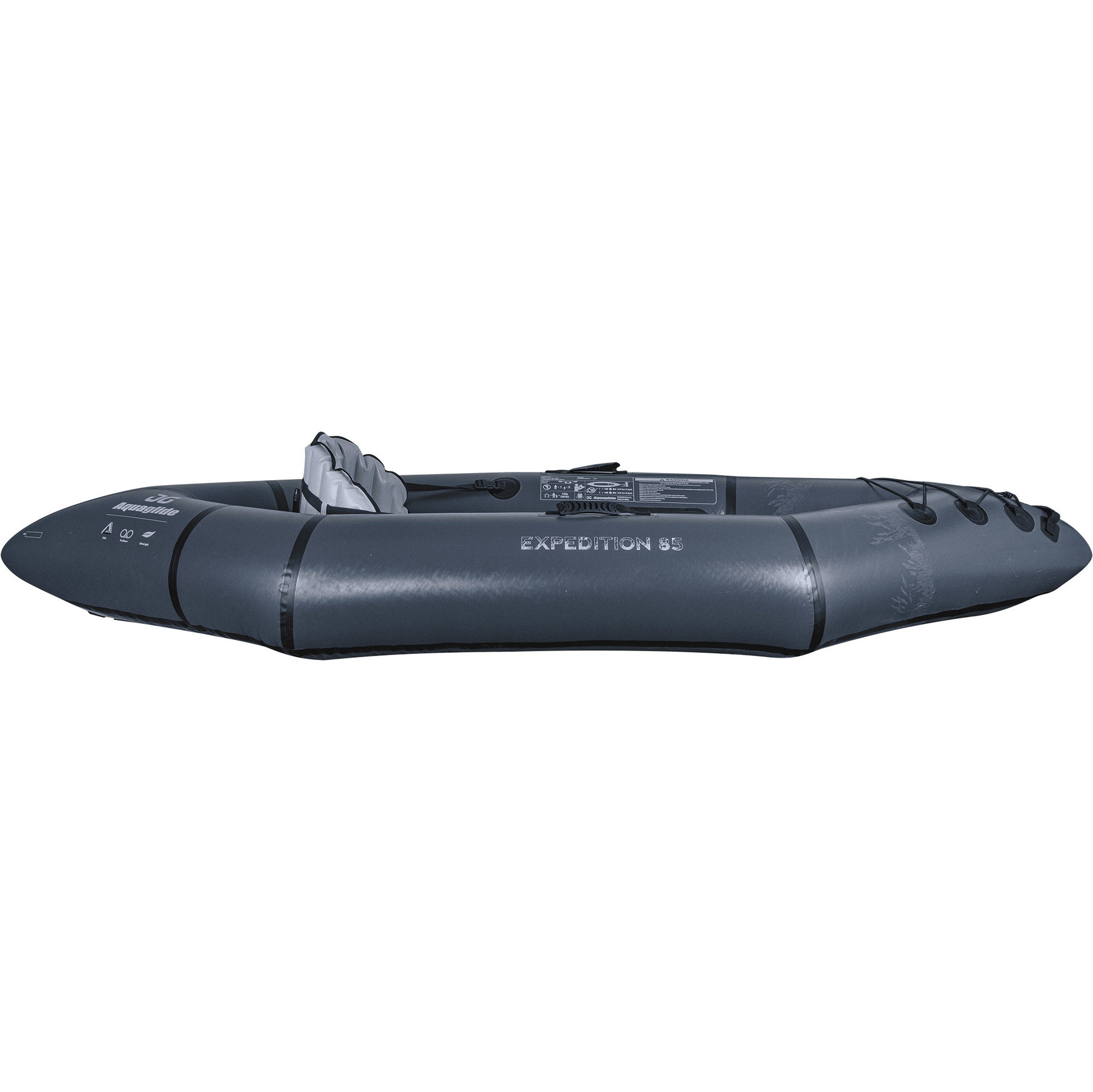 2026 Aquaglide Expedition Backwoods 85 Ultraleicht 1 Person Kajak AGEXP1 - Navy