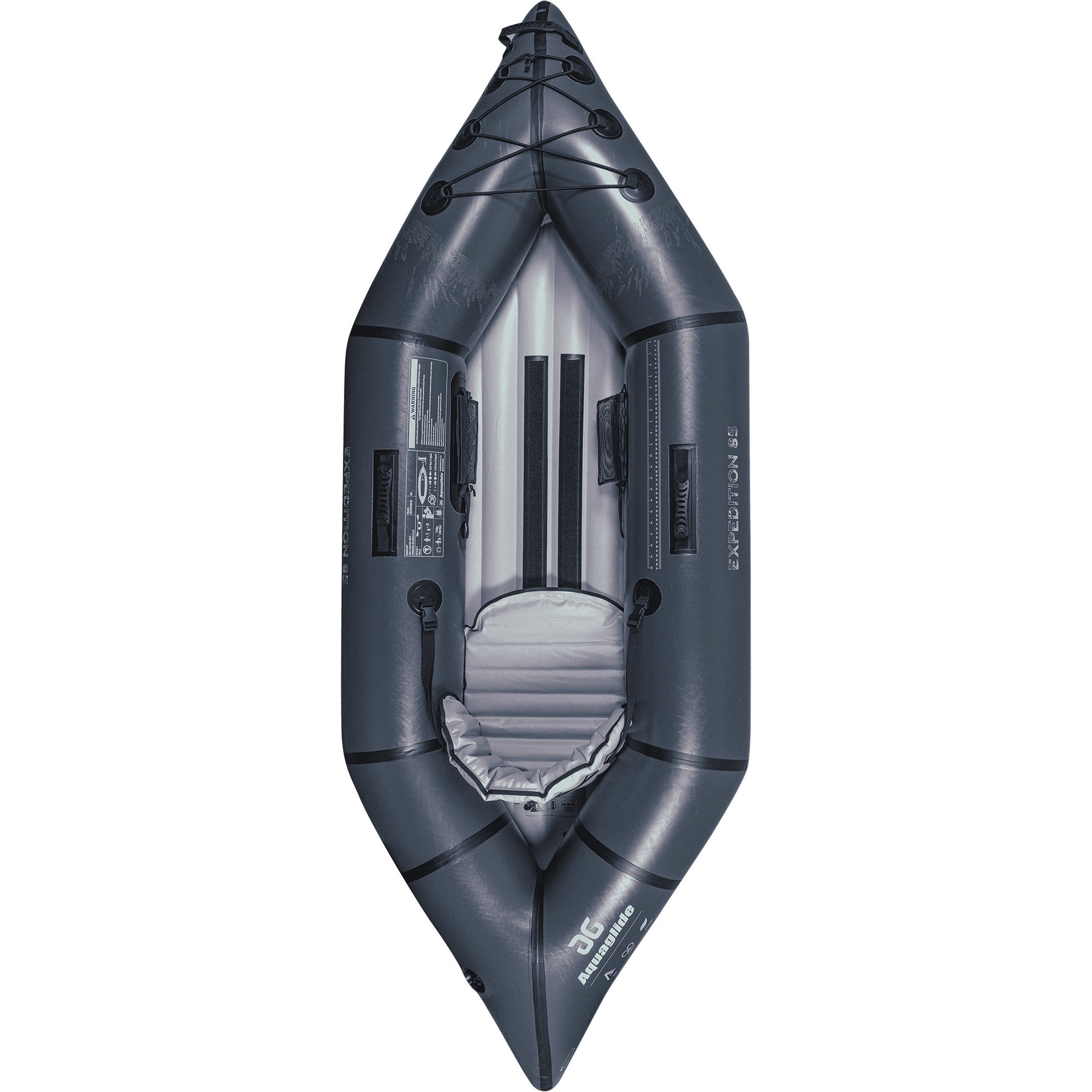 2026 Aquaglide Expedition Backwoods 85 Ultraleicht 1 Person Kajak AGEXP1 - Navy