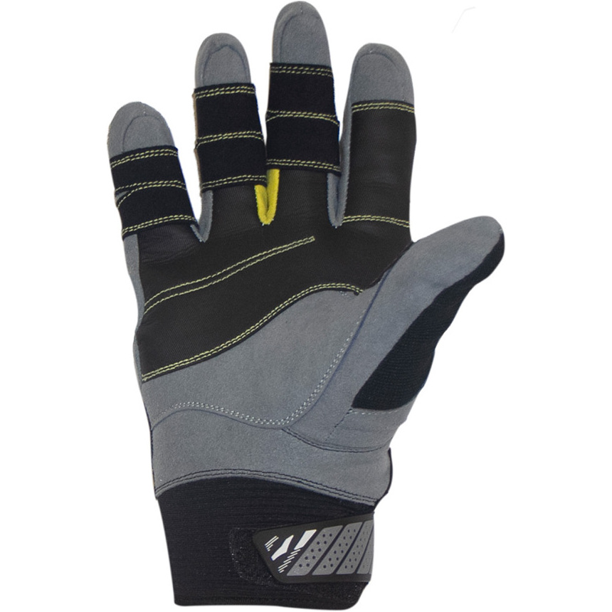 2025 Gul Junior Code Zero Sommer Voller Finger Segelhandschuhe Schwarz Gl1239-b6