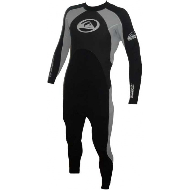 Quiksilver GS 5 / 3mm Neoprenanzug GBS SCHWARZ / GRAU GS06A