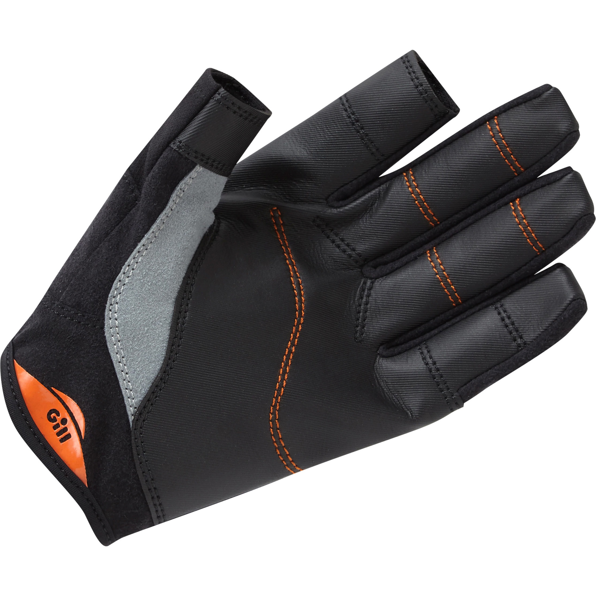 2026 Gill Championship Long Finger Sailing Gloves 7253 - Black