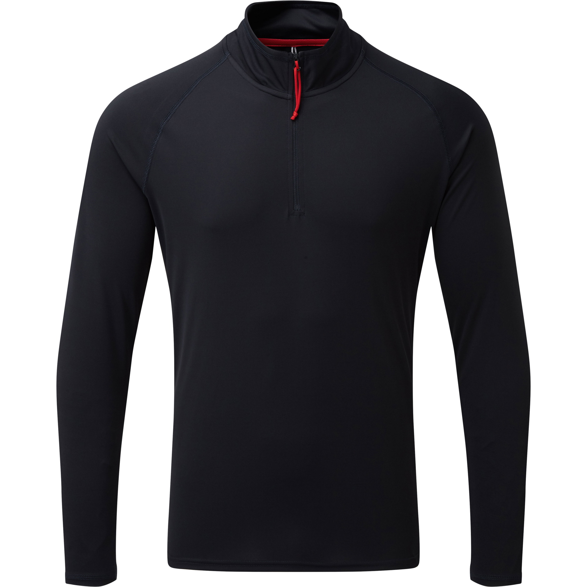 2026 Gill Herren Uv Tec Zip Neck Top Navy Uv009