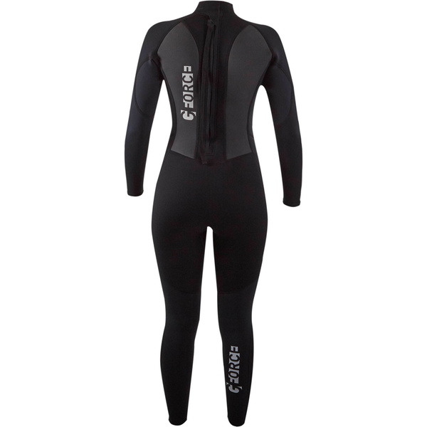2025 Gul Junior M&auml;dchen G-Force 3mm Flatlock Neoprenanzug GF1308-B7 - Black