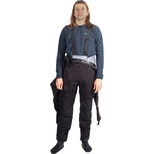 2026 Gul Männer Dartmouth Eclip Zip Drysuit GM0378-B9 - Black