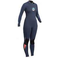 Response Frauen Fx 3/2mm GBS Neoprenanzug Blau / Linien