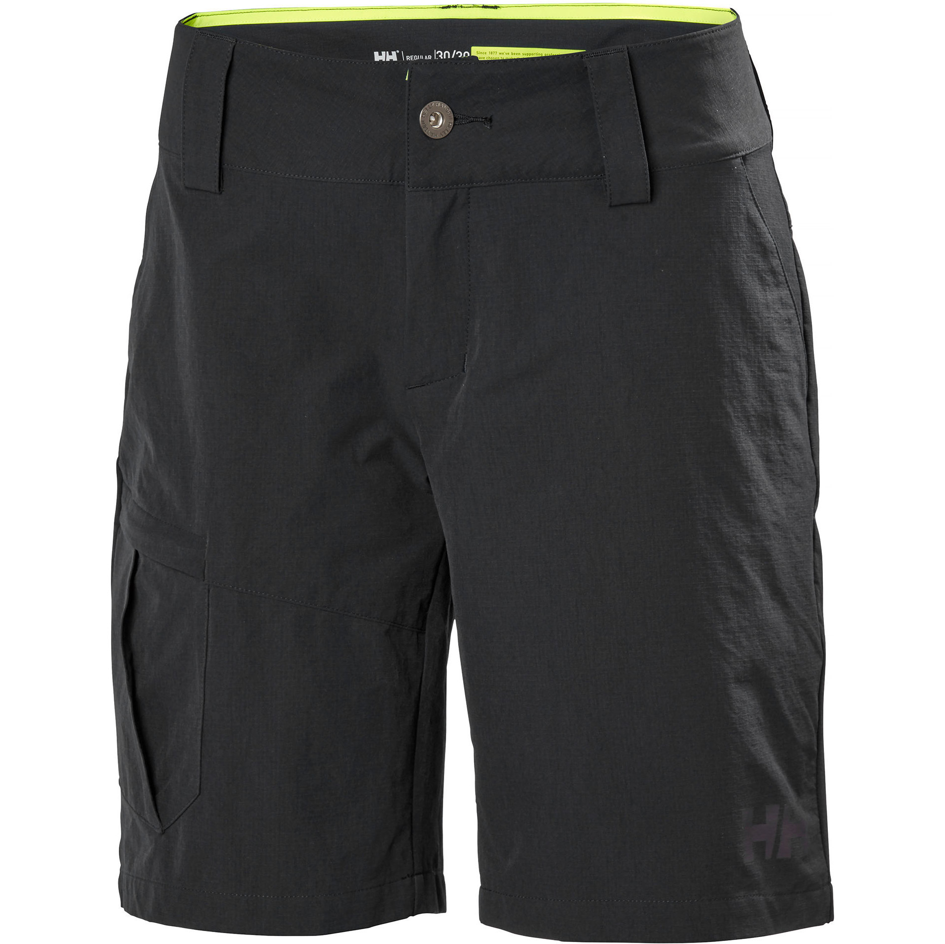 2025 Helly Hansen Frauen Qd Cargo Shorts Ebenholz 33942