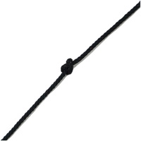 8 Zopf Standard Polyester Allzweck Beibootseil Schwarz
