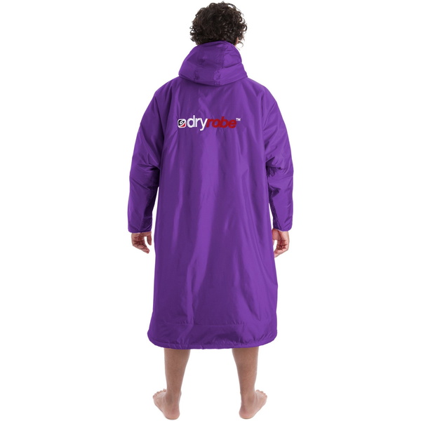 2023 Dryrobe Advance Langärmliges Wechselkleid Robe DR100L - Lila / Grey