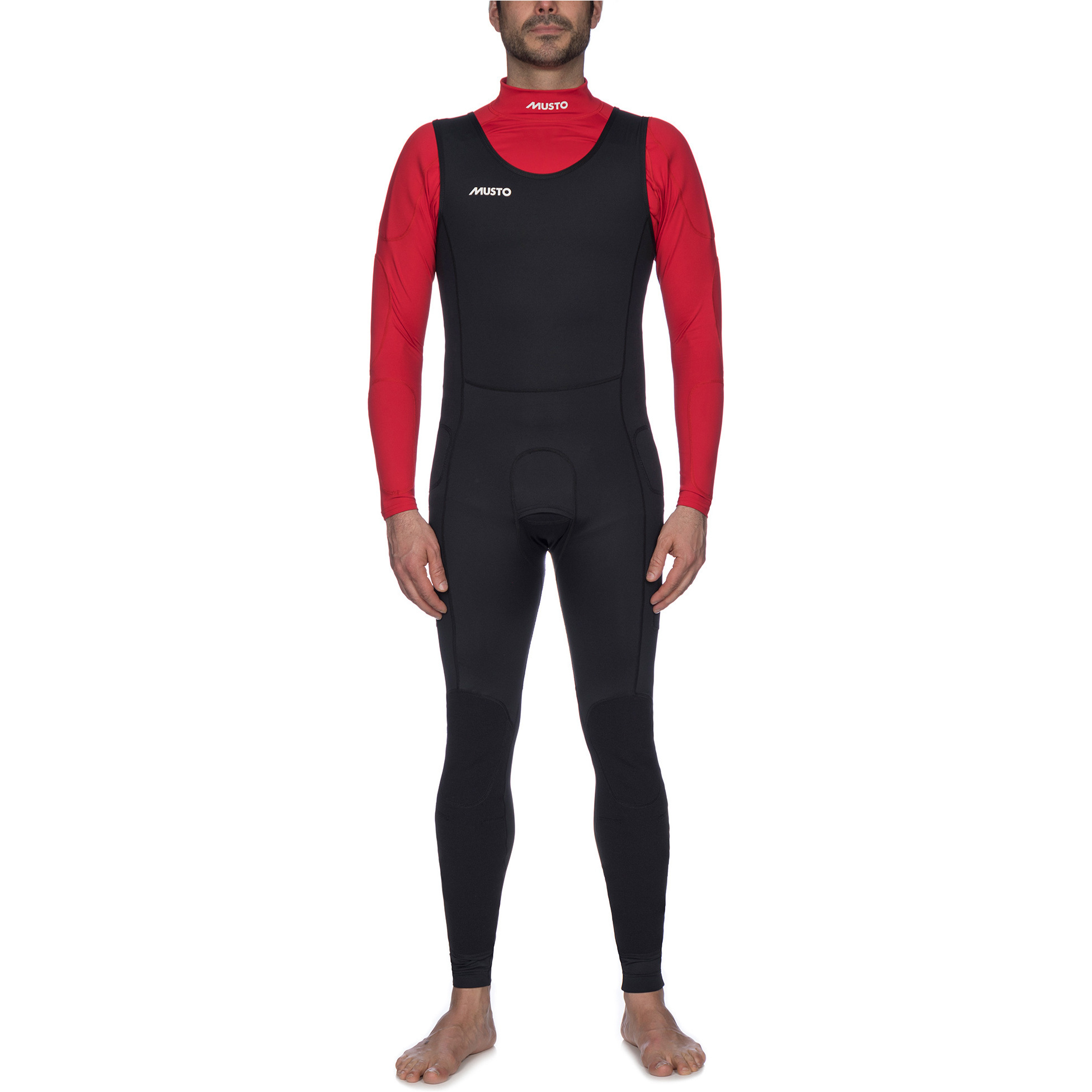 2022 Musto Männer Foiling Sunblock Impact Long John Black SMTR035