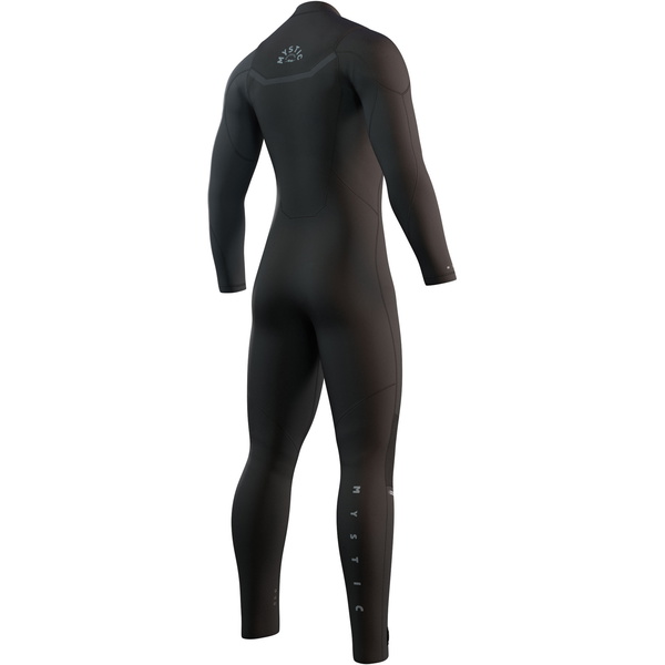 2022 Mystic Herren Marshall 4/3mm Chest Zip RV Neoprenanzug 35000.220011 - Schwarz / Grau