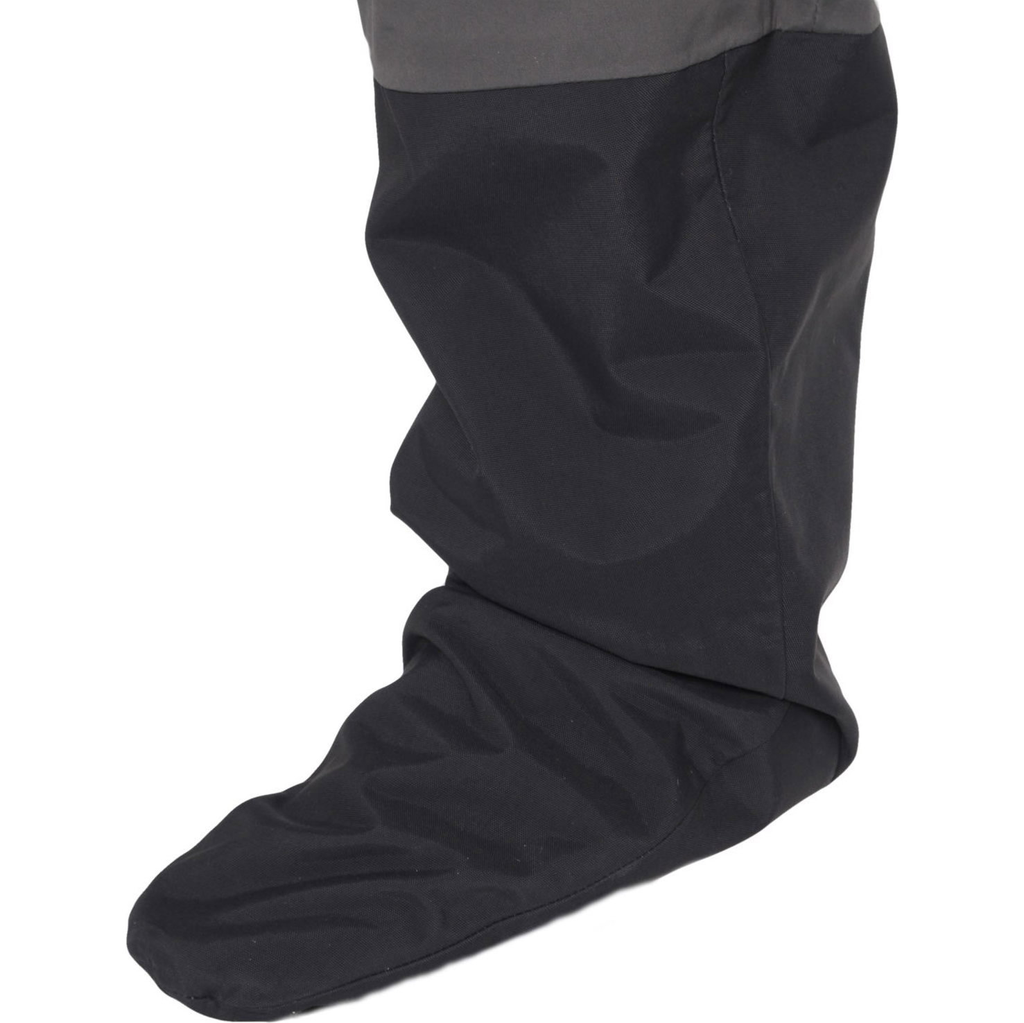 2026 Nookie Evolution Dry Hose Mit Stoffsocken TR30 - Charcoal Grey / Shadow Black