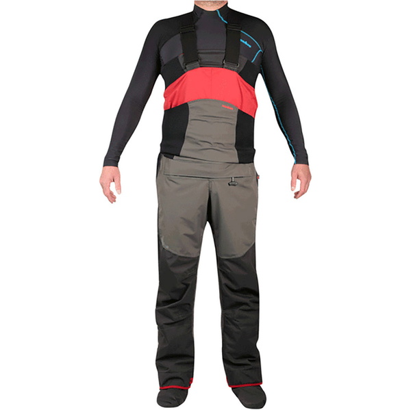 2026 Nookie Pro Bib Doppelte Taille Dry Hose Koksgrau TR12