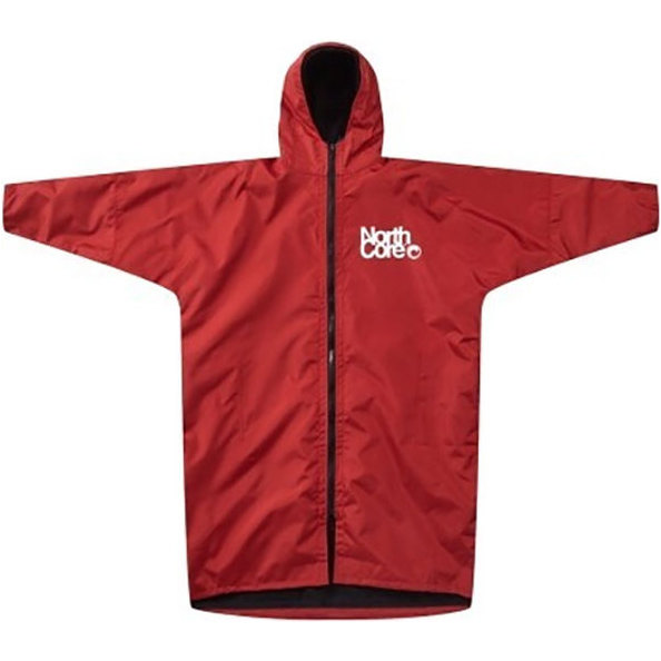 2026 Northcore Beach Basha Pro 4 Season Change Robe NOCO24J - Red