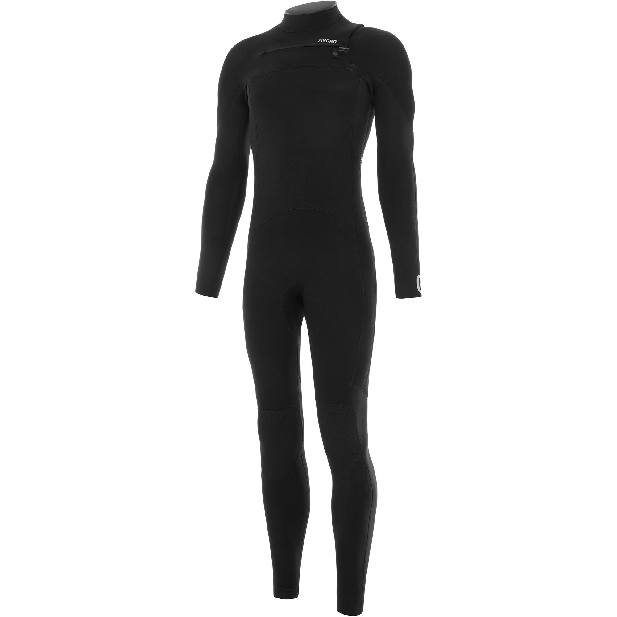2025 Nyord Männer Furno Warmth 4/3mm Brustreißverschluss Gbs Neoprenanzug FWM43001 - Black