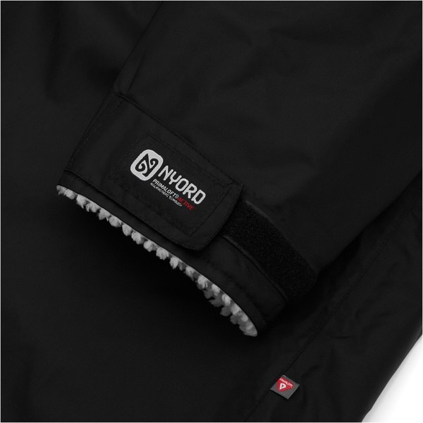 2026 Nyord Primaloft Outdoor-Wickelmantel ACC0005 - Black / Grau