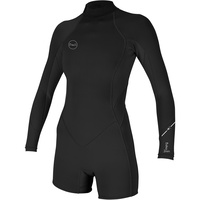 Womens Bahia 2/1mm Back Zip Long Sleeve Shorty Wetsuit