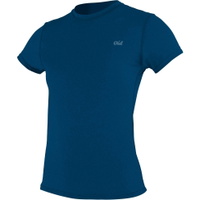 Womens Blueprint Short Sleeve Rash Tee