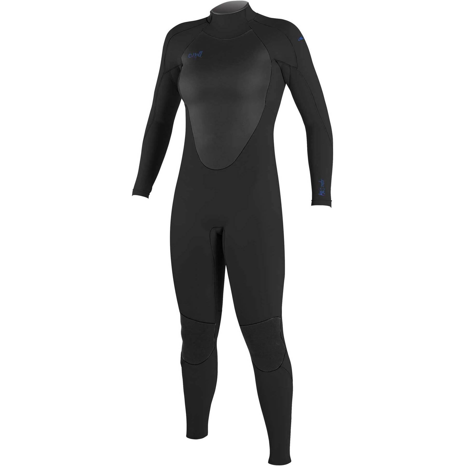2026 O'Neill Womens Epic 3/2mm GBS Back Zip Wetsuit 4213B - Black