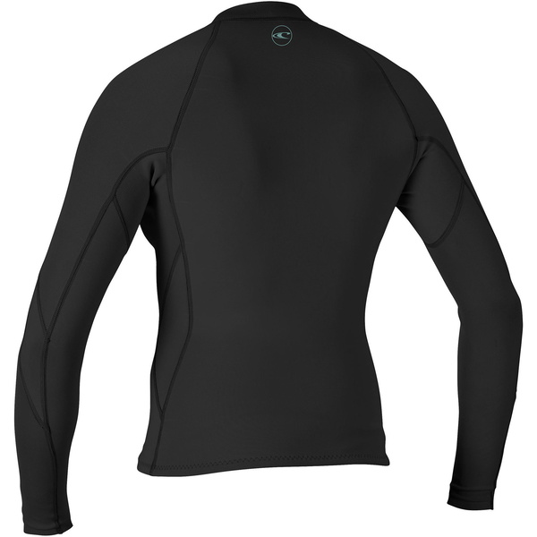 2026 O'Neill Womens Reactor II 1.5mm Front Zip Neoprene Jacket 5294 - Black