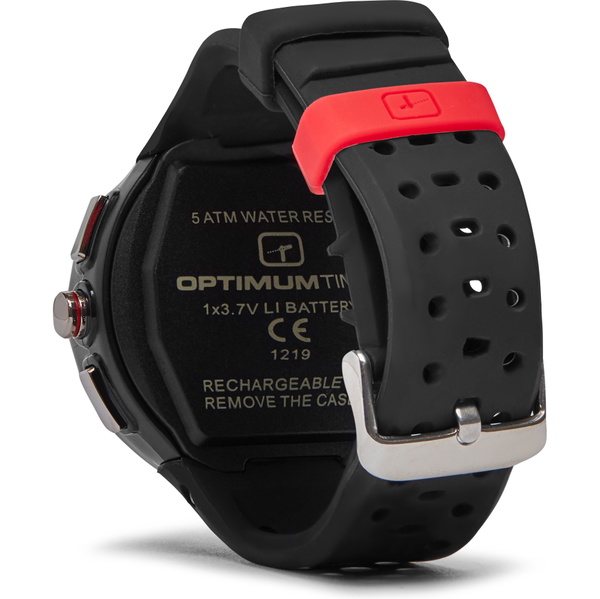 2026 Optimum Time Series 12 Segeluhr Os123 - Schwarz