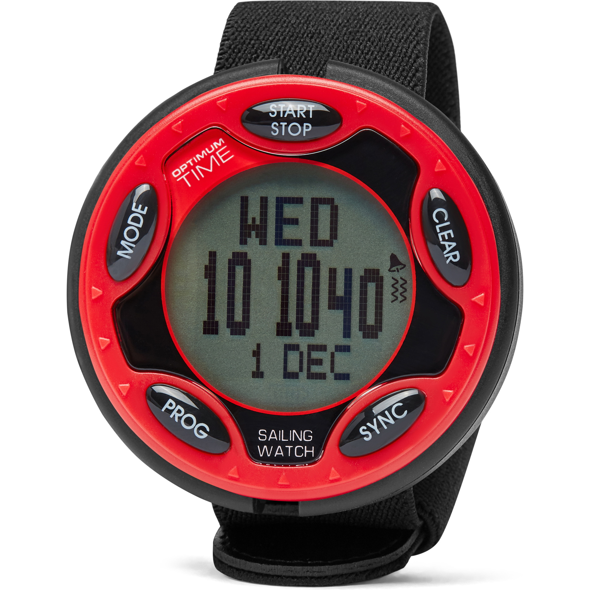 2026 Optimum Time Series 14 Wiederaufladbare Segeluhr Os145 - Rot