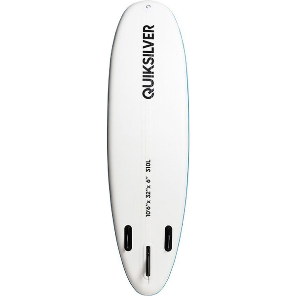 Quiksilver Isup 10'6x32 "aufblasbares Stand Up Paddle Board Inkl. Pumpe, Paddle, Tasche & Leine Eglisqs106