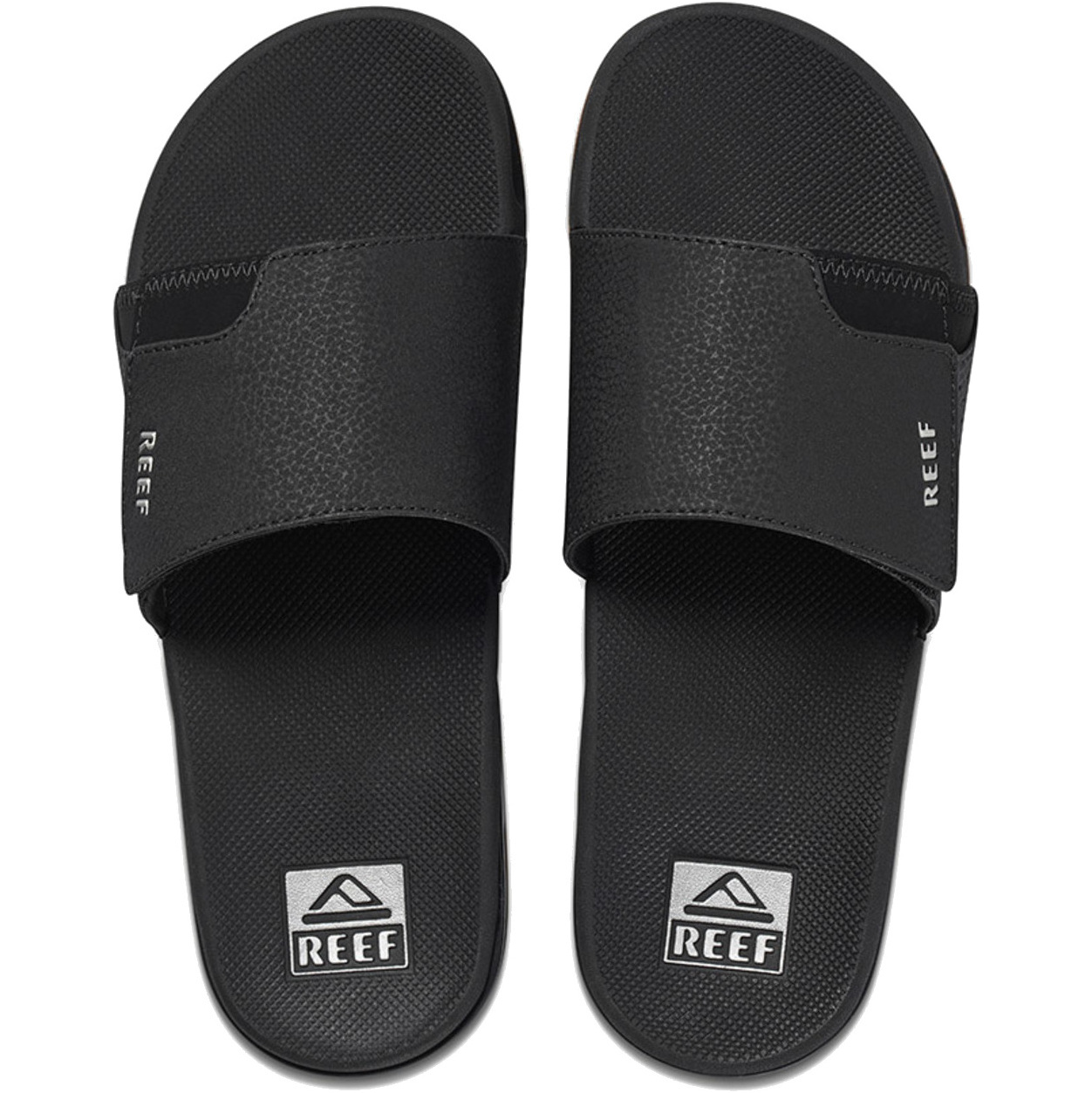 2026  Reef  Fanning Sliders CI3632   Black  / Silber