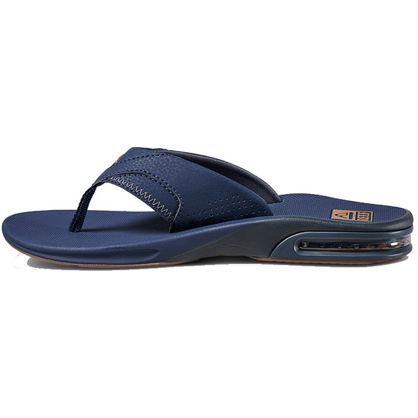 2021 Reef Herren Fanning Flaschenöffner Flip Flops / Sandalen Ci2544 - Tiefsee