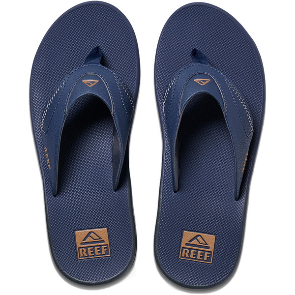2021 Reef Herren Fanning Flaschenöffner Flip Flops / Sandalen Ci2544 - Tiefsee