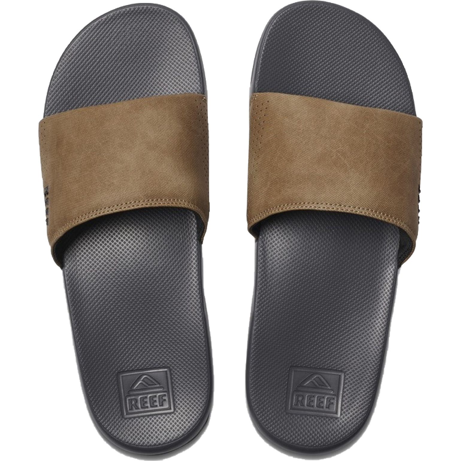 2025 Reef Männer One Sliders RF0A3OND - Grey / Tan