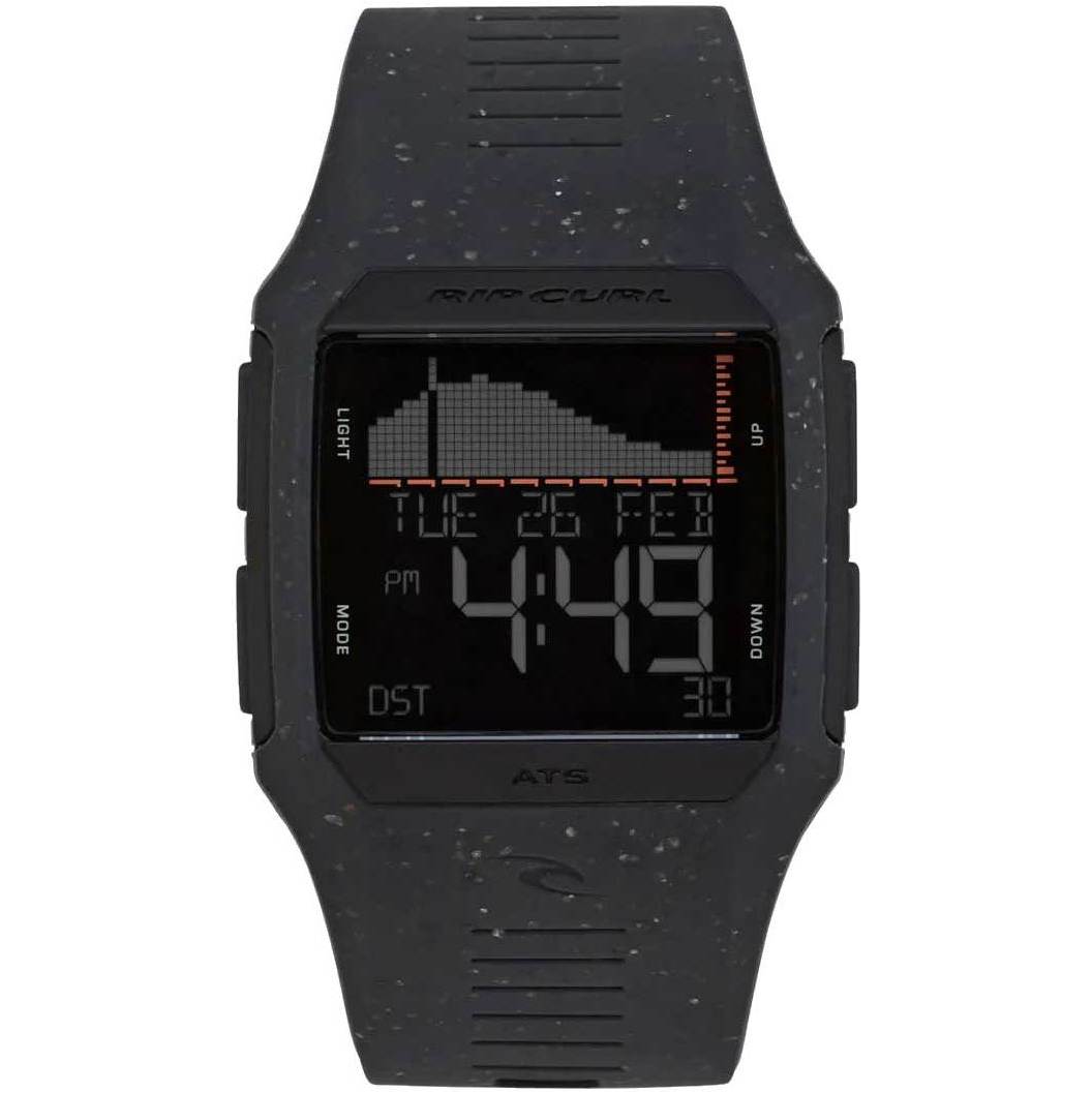 2020 Rip Curl Gewehre Gezeitenflasche Schnalle Uhr A1174 - Asphalt