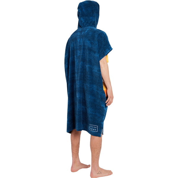 2019 Billabong Hoodie Handtuch Poncho / Wechsel Robe Kurze Ärmel Schiefer H4br01