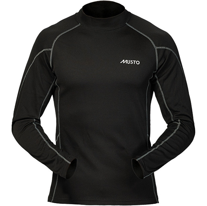 2019 Musto Thermal Base Layer Turtle Neck Top Black SU3569