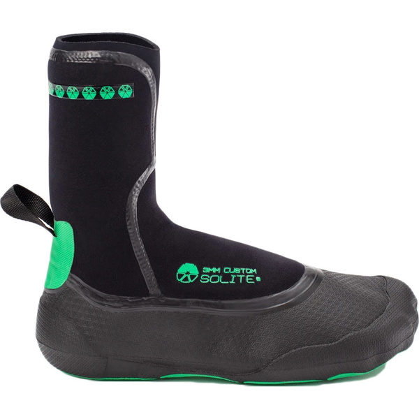 2024 Solite Custom 2.0 3mm Neoprenstiefel 21004 - Grün / Schwarz