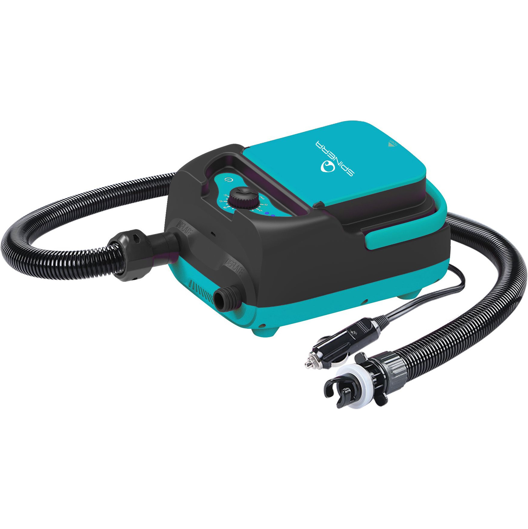 Spinera SUP4 Hochdruckpumpe 12V SUP Wiederaufladbar - Blue
