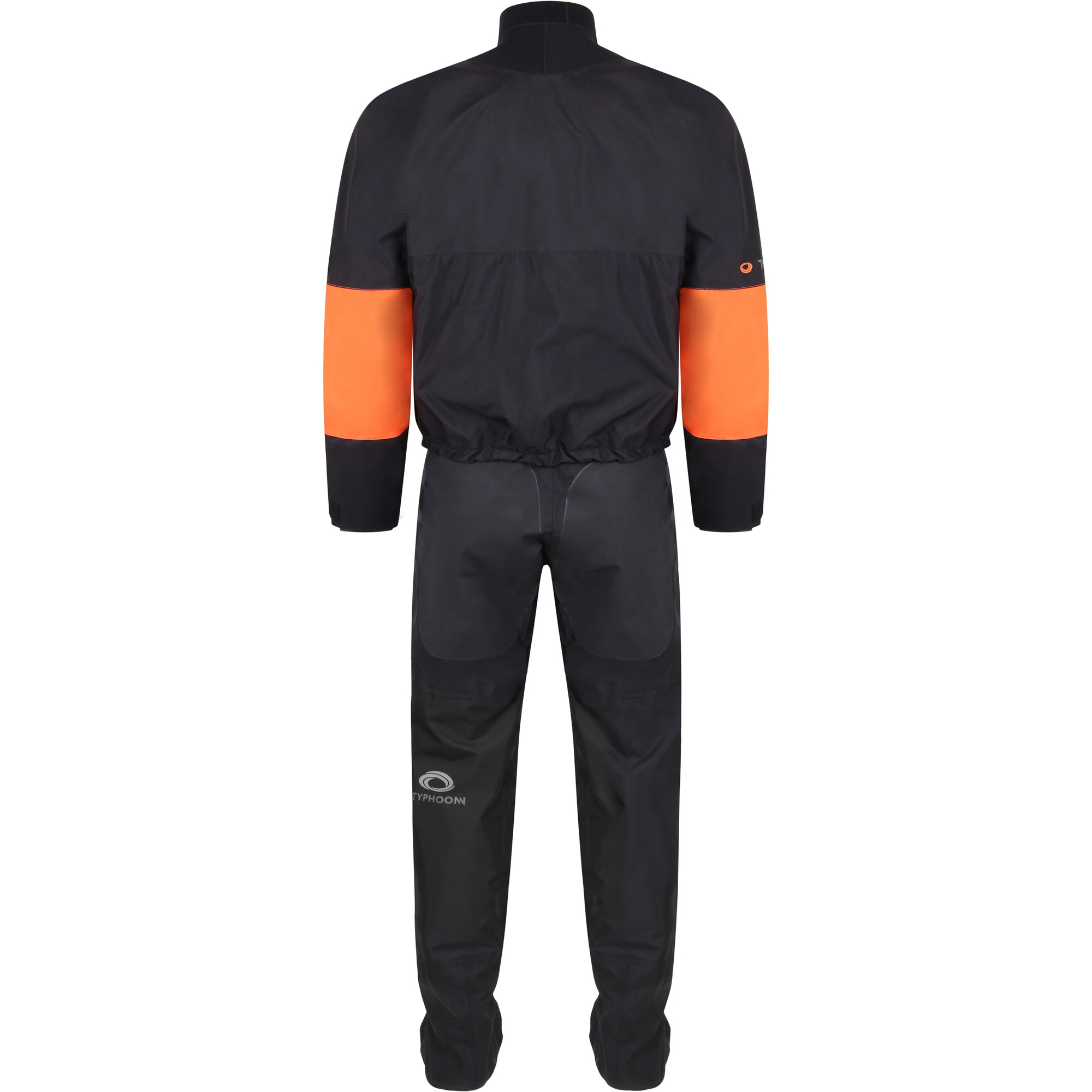 2026 Typhoon Roan Hinge Zip Drysuit 100184 - Orange / Graphit
