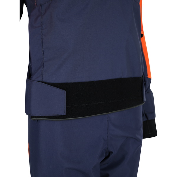 2026 Typhoon Frauen Hendra Hinge Zip Drysuit 100185 - Orange / Navy
