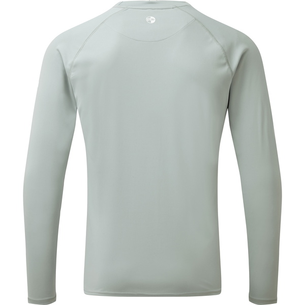 2026 Gill Herren Langarm Uv Tec Tee Grau Uv011