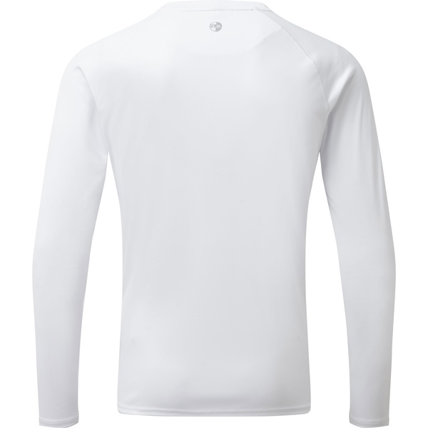 2026 Gill Mens Long Sleeve UV Tec Tee White UV011