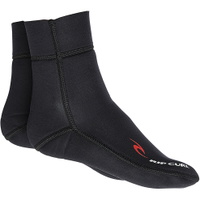 1.5mm Neopren Fin Socken Schwarz