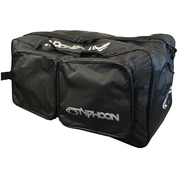 2019 Typhoon Womens Ezeedon 3 Front Zip Drysuit Black / Blue Including Kit Bag 100159